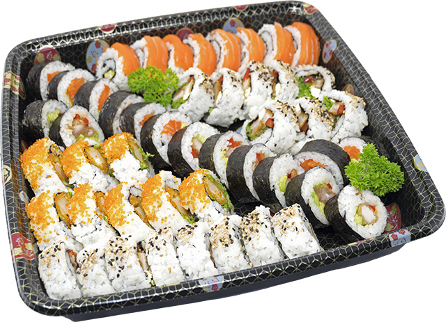 E - Sushi Platter - Thick Rolls | DARUMA SUSHI ALBANY